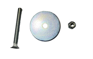 Wheelchair 5/16" (8mm) Grade F835 Track Bolts with Washers & Nuts 100 Pack | FE201006 Sure-Lok