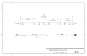 Q'Straint M-Series Standard Lap Belt for L-Track | ML-320