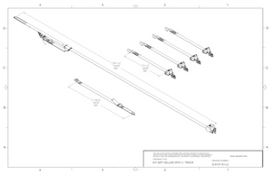 QRT Deluxe Kit w/ Retractable Shoulder/Lap Belt and L-Track Fittings | Q-8107-A1-L2