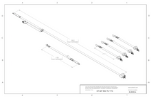 Load image into Gallery viewer, Q&#39;Straint 4 QRT Max Retractors with L-Track fittings; Retractable Lap &amp; Shoulder Belt with Retractable L-Track Height Adjuster | Q-8306-L Q&#39;Straint