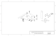 Load image into Gallery viewer, Q04BR032 q&#39;straint qlk wheelchair docking system bracket