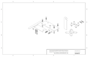 Q04BR032 q'straint qlk wheelchair docking system bracket