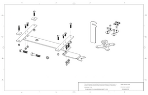 Pride Mobility Quantum Blast QLK Bracket | Q04BR035