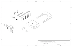 Q04BR040 Q'Straint QLK Docking System Bracket 