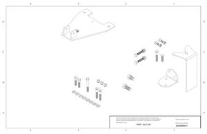 Q04BR041 Q'Straint QLK Docking System Bracket 