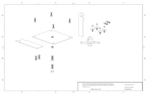 Q04BR043 Q'Straint QLK Docking System Bracket 