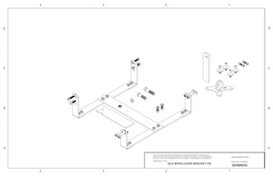 Q04BR052 Q'Straint QLK Docking System Bracket 