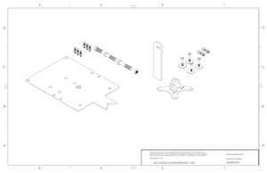 Q04BR059 Q'Straint QLK Docking System Bracket 