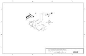 Q04BR068 Q'Straint QLK Docking System Bracket