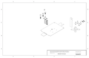 Q04BR069 Q'Straint QLK Docking System Bracket