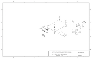 Q04BR072 Q'Straint QLK Docking System Bracket