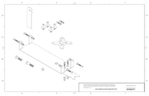 Q04BR075 Q'Straint QLK Docking System Bracket