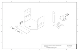 Q04BR076 Q'Straint QLK Docking System Bracket