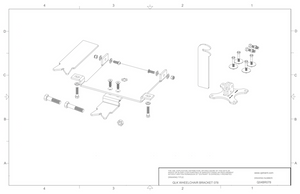 Q04BR078 Q'Straint QLK Docking System Bracket