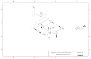 Q04BR079 Q'Straint QLK Docking System Bracket