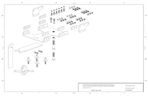 Q04BR081 Q'Straint QLK Docking System Bracket