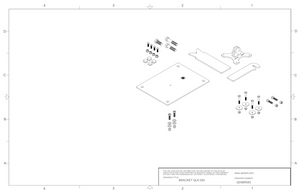 Q04BR083 Q'Straint QLK Docking System Bracket