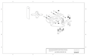 Q04BR085 Q'Straint QLK Docking System Bracket