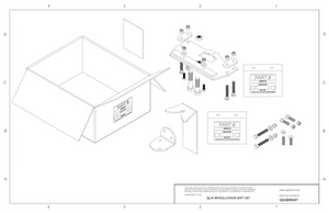 Q04BR087 Q'Straint QLK Docking System Bracket