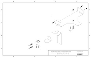 Q04BR091 Q'Straint QLK Docking System Bracket