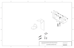 Q04BR092 Q'Straint QLK Docking System Bracket