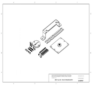 Q04BR097 Q'Straint QLK Docking System Bracket