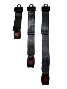 Q'Straint Lap Belt Extension - 12", 20" or 24" Q'Straint