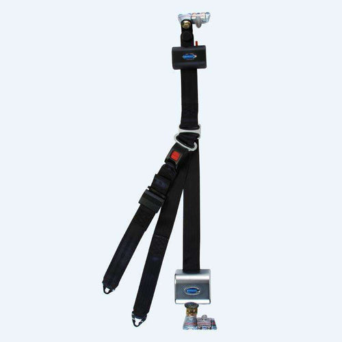 Retractable Lap And Shoulder Belt Combo With Retractable Height Adjuster | Q8-6323-HR-A131 Q'Straint