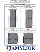 Load image into Gallery viewer, Q04BR080 | Amylior/Sunrise Medical Group 24 Batteries QLK Bracket