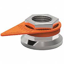 High Heat Loose Wheel Nut Indicator, 33mm, ORANGE | QTY 72 Checkpoint