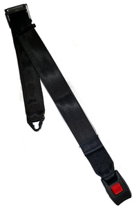 Q'Straint 4 QRT Max Retractors w/ Retractable Shoulder & Lap Belt | Q-8300-A1-HR-L wheelchairstrap.com