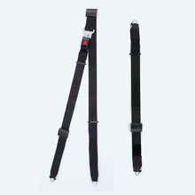 Load image into Gallery viewer, Standard Lap &amp; Shoulder Belt Combination w/Manual Height Adjuster Pin Connectors wheelchairstrap.com